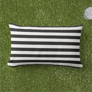 Stripes Outdoor Throw Pillow