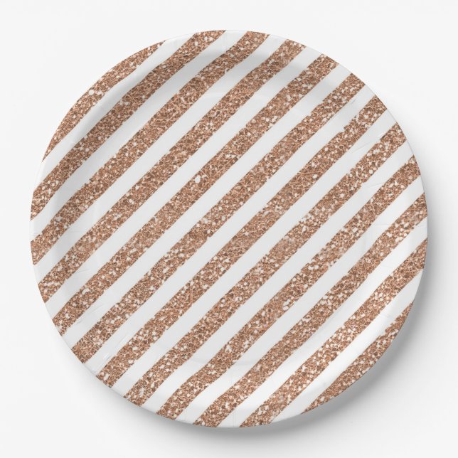 Stripes Paper Plates (Front)