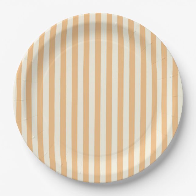 Stripes Paper Plates (Front)