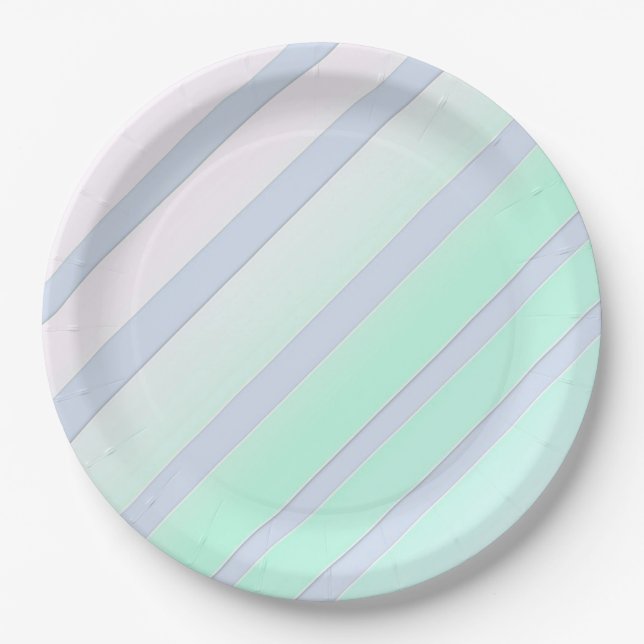 Stripes Paper Plates (Front)