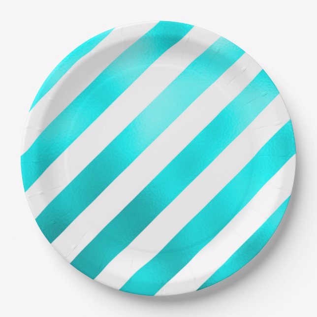 Stripes Paper Plates (Front)