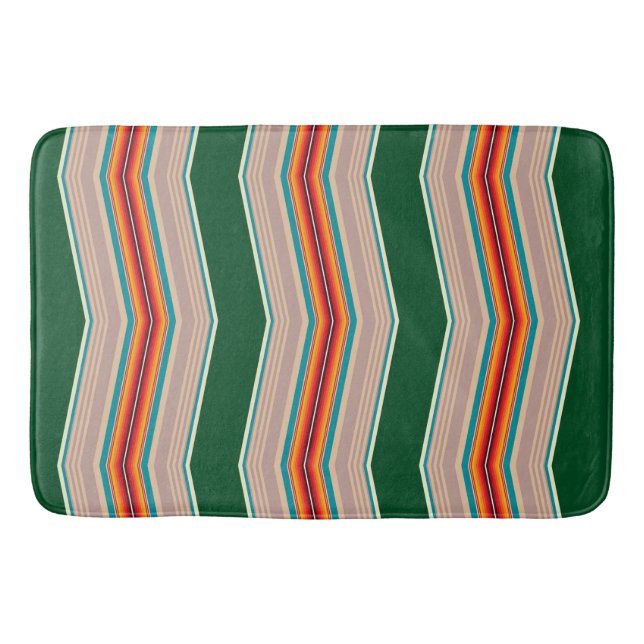 Stripes Pattern-3 Bath Mat (Front)