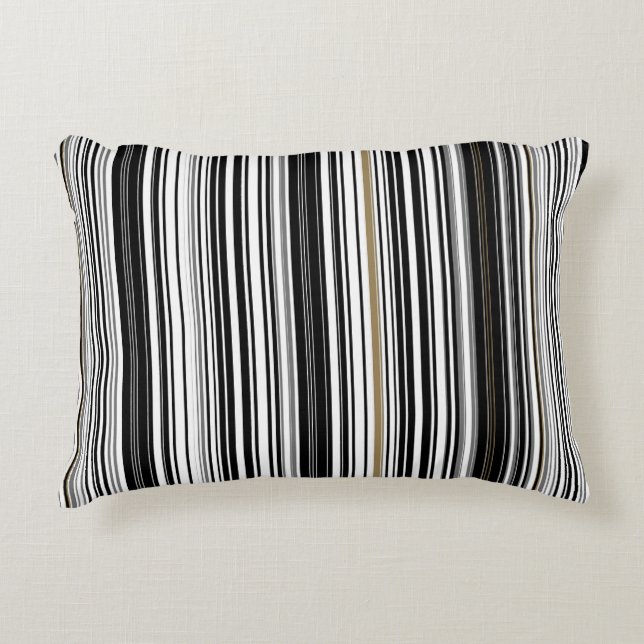 Stripes Pattern  Accent Pillow (Front)