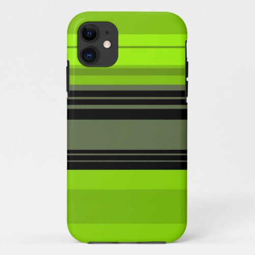 Stripes Pattern Art Design iPhone 11 Case