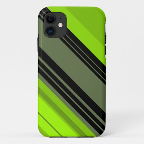 Stripes Pattern Art Design iPhone 11 Case