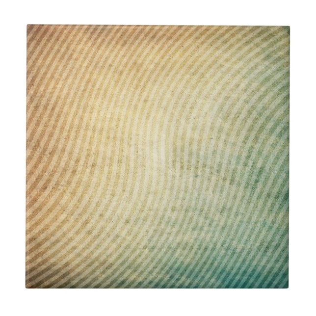 Stripes pattern background ceramic tile (Front)