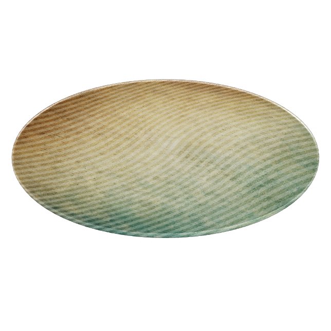 Stripes pattern background cutting board (Corner)