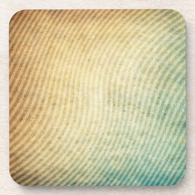 Stripes pattern background drink coaster (Front)