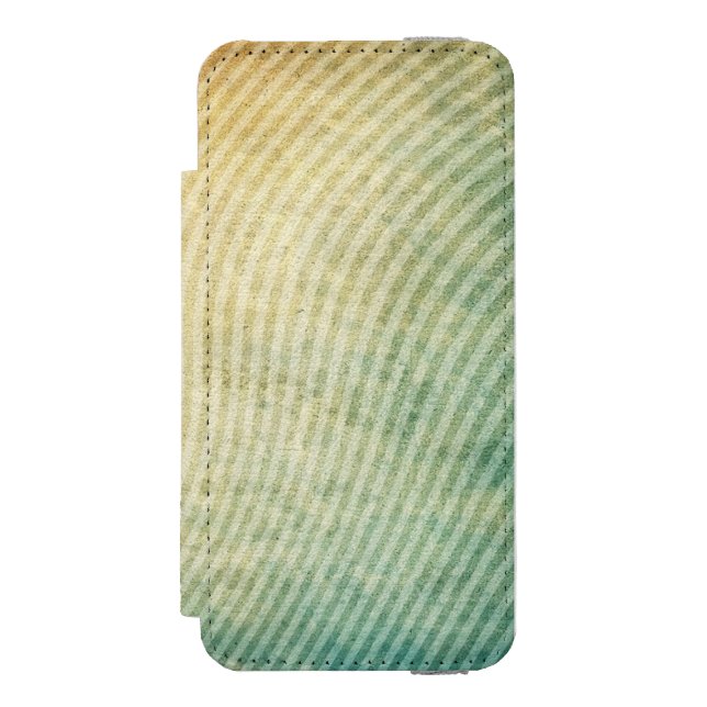 Stripes pattern background incipio iPhone wallet case (Folio Front)