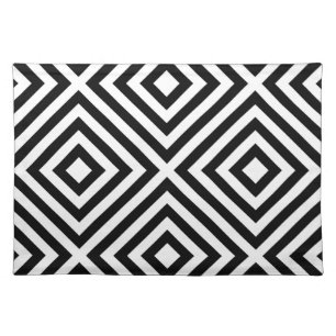 Stripes Pattern Cloth Placemat