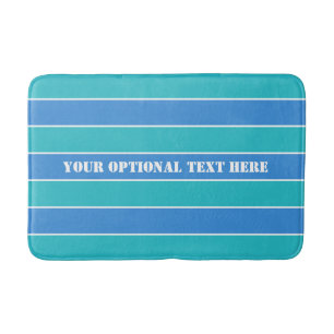 Stripes Pattern custom bath mats