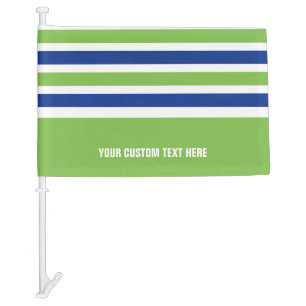Stripes Pattern custom car flag