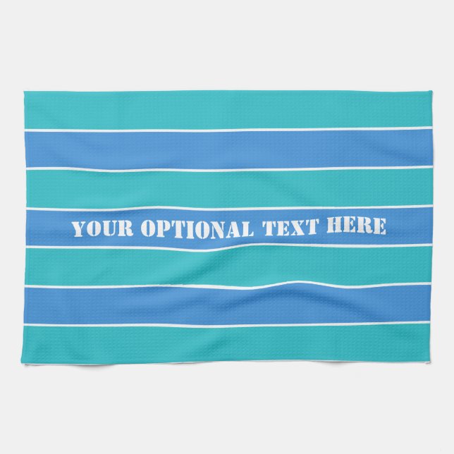 Stripes Pattern custom hand towel (Horizontal)