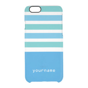 Stripes Pattern custom monogram cases
