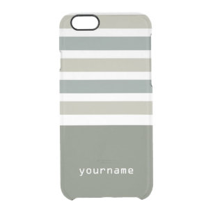Stripes Pattern custom monogram cases