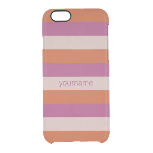 Stripes Pattern custom monogram cases
