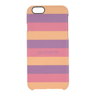 Stripes Pattern custom monogram cases
