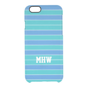 Stripes Pattern custom monogram cases