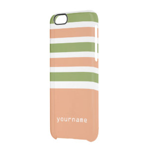 Stripes Pattern custom monogram cases