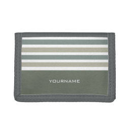 Stripes Pattern custom monogram wallets