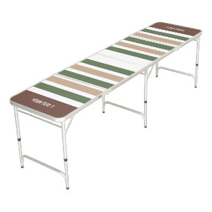 Stripes Pattern custom ping pong table