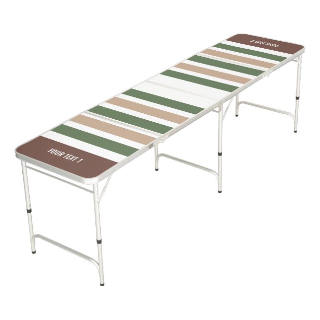Stripes Pattern custom ping pong table (Angled)
