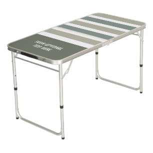 Stripes Pattern custom ping pong table