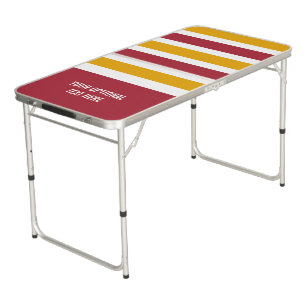 Stripes Pattern custom ping pong table