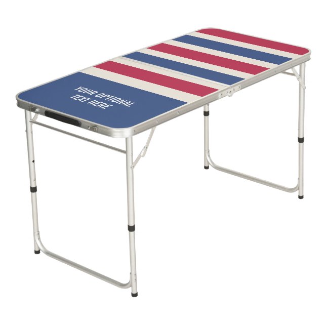 Stripes Pattern custom ping pong table (Angled)