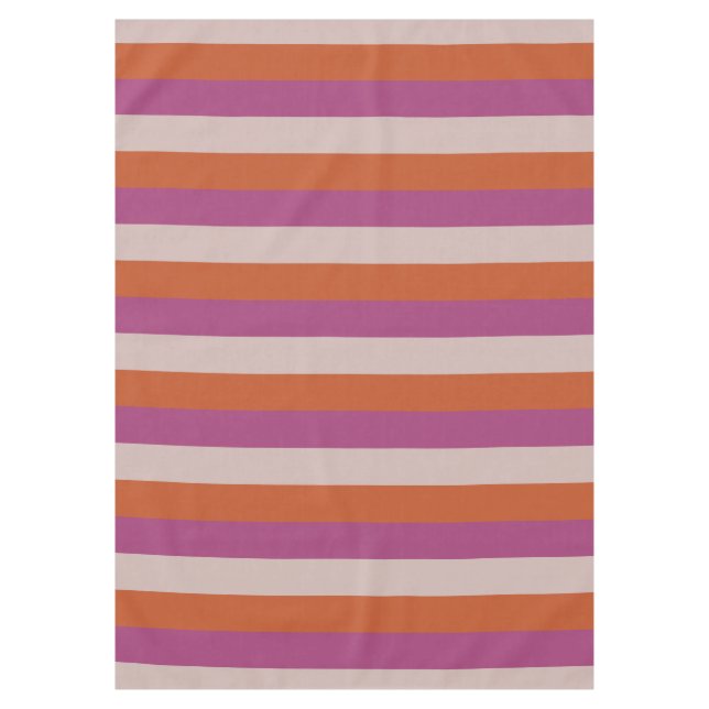 Stripes Pattern custom table cloths (Front)