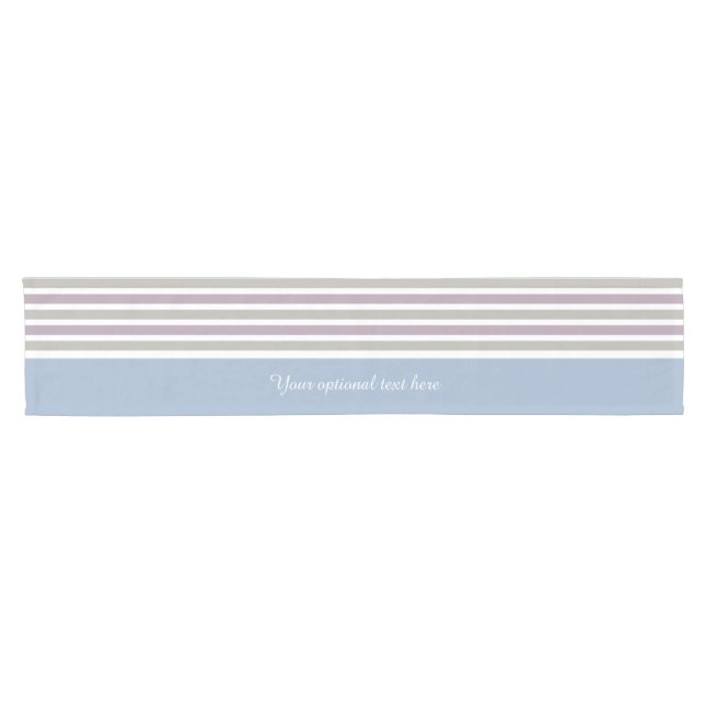 Stripes Pattern custom table runners (Horizontal)