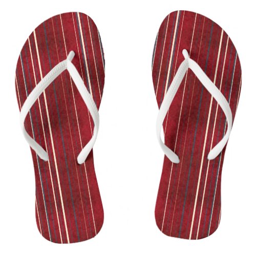 Stripes Pattern  Flip Flops