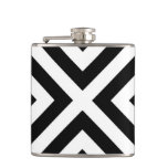 Stripes Pattern Hip Flask