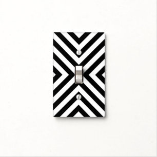 Stripes Pattern Light Switch Cover