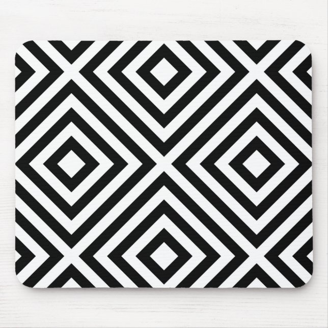 Stripes Pattern Mouse Pad (Front)