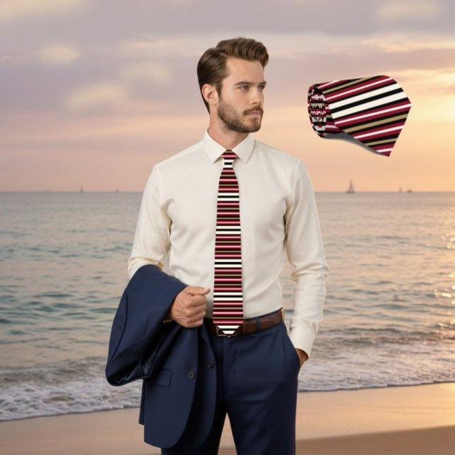 Stripes pattern neck tie (Creator Uploaded)