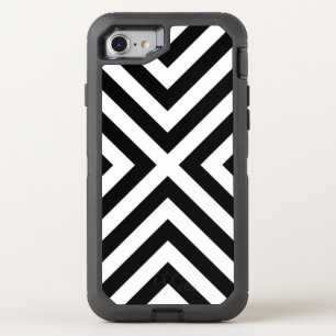 Stripes Pattern OtterBox Defender iPhone SE/8/7 Case