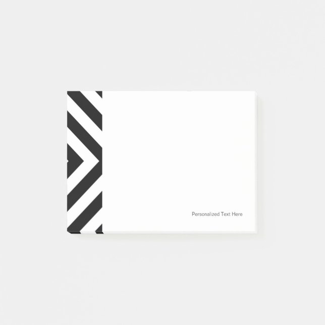 Stripes Pattern Post-it Notes (Front)