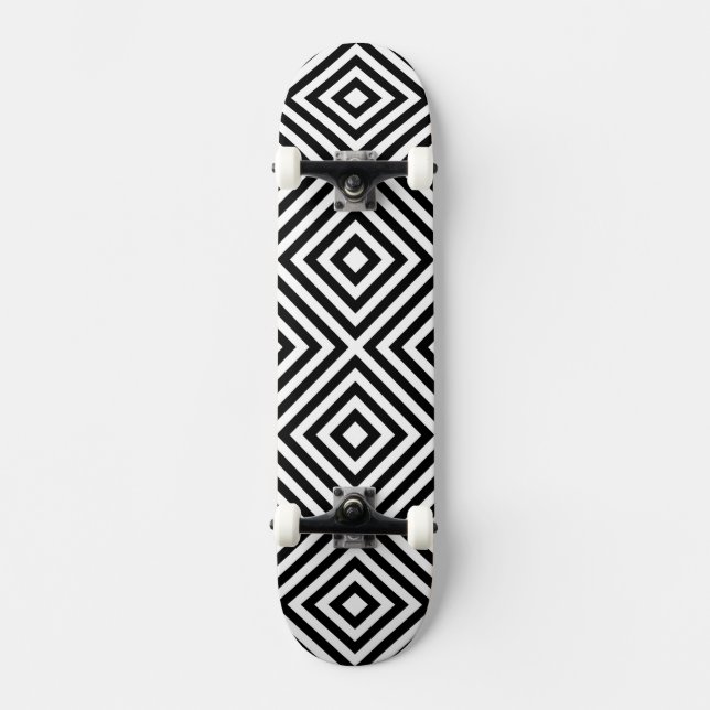 Stripes Pattern Skateboard Deck (Front)