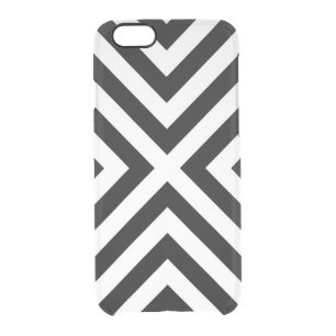 Stripes Pattern Clear iPhone 6/6S Case