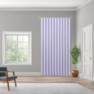 Stripes Purple Blackout Curtains