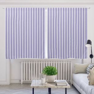Stripes Purple Blackout Curtains