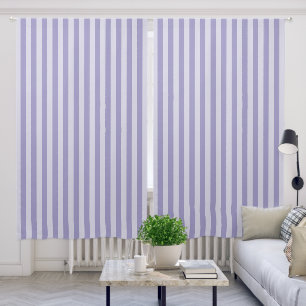 Stripes Purple Blackout Curtains