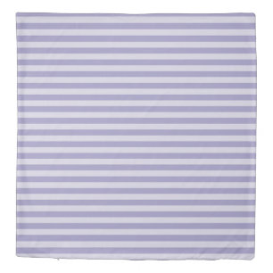 Stripes Purple Duvet Cover