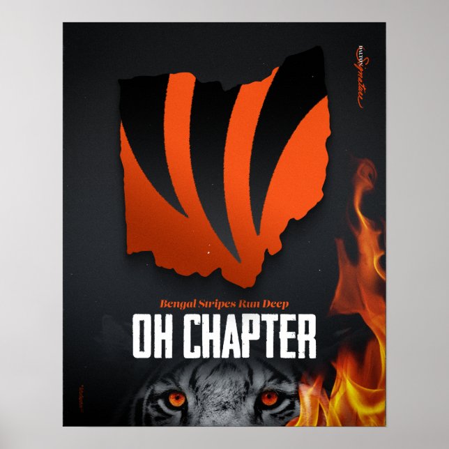 Stripes Run Deep | Ohio Chapter Poster (Front)