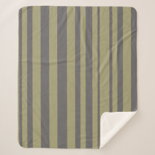 Stripes Sherpa Blanket