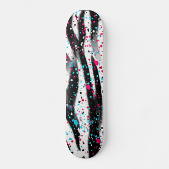 Stripes Skateboard Deck (Front)