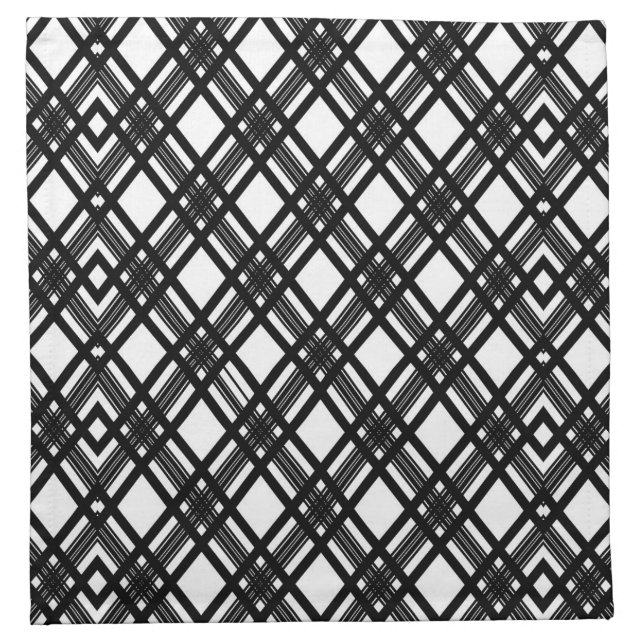 Stripes Texture Cloth Napkin (Front)