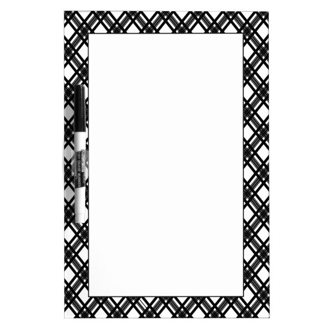 Stripes Texture Dry Erase Board (Front)