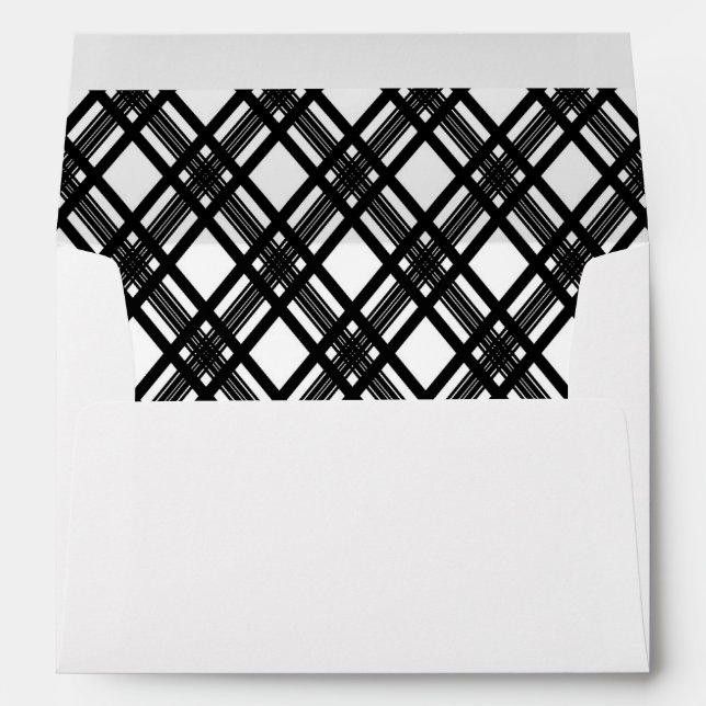 Stripes Texture Envelope (Back (Bottom))